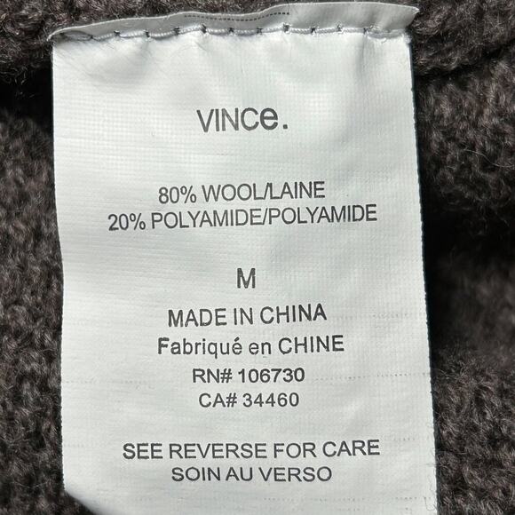 VINCE Babydoll Cardigan Sweater Jacket M - Picture 9 of 16